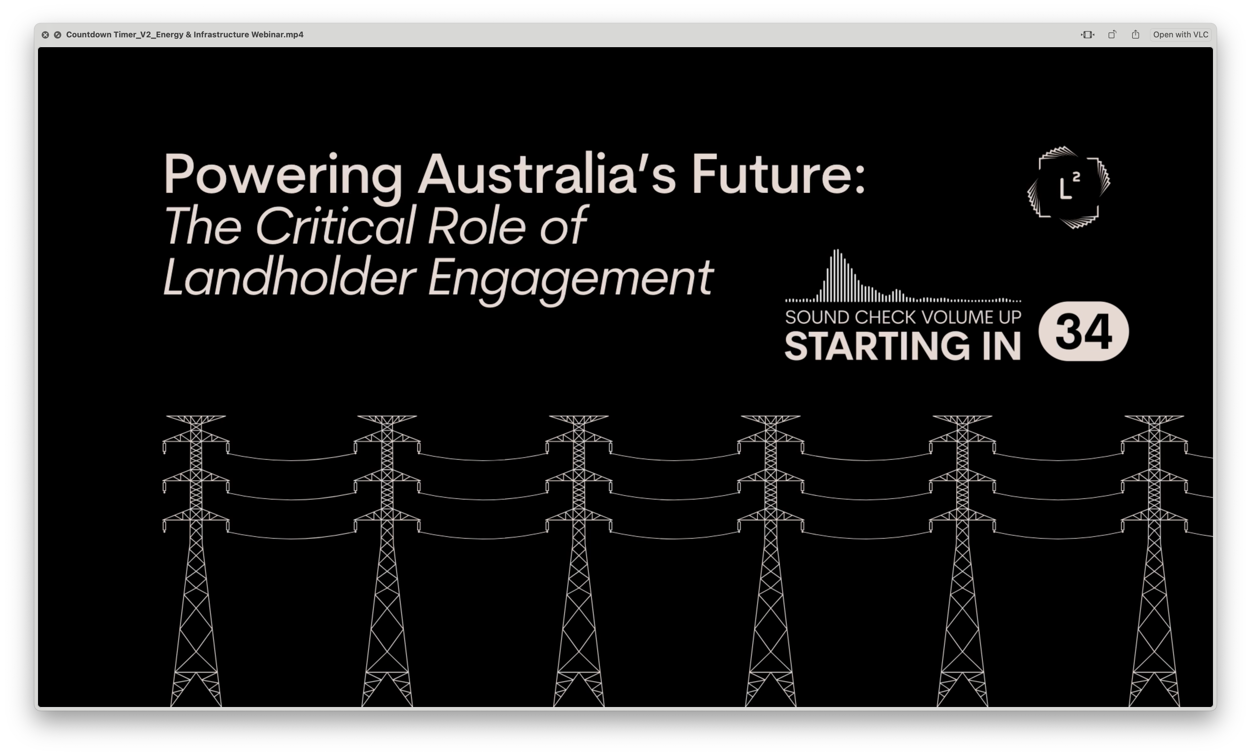 Screenshot of webinar